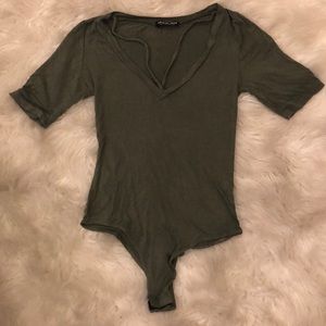 Olive green Body suit